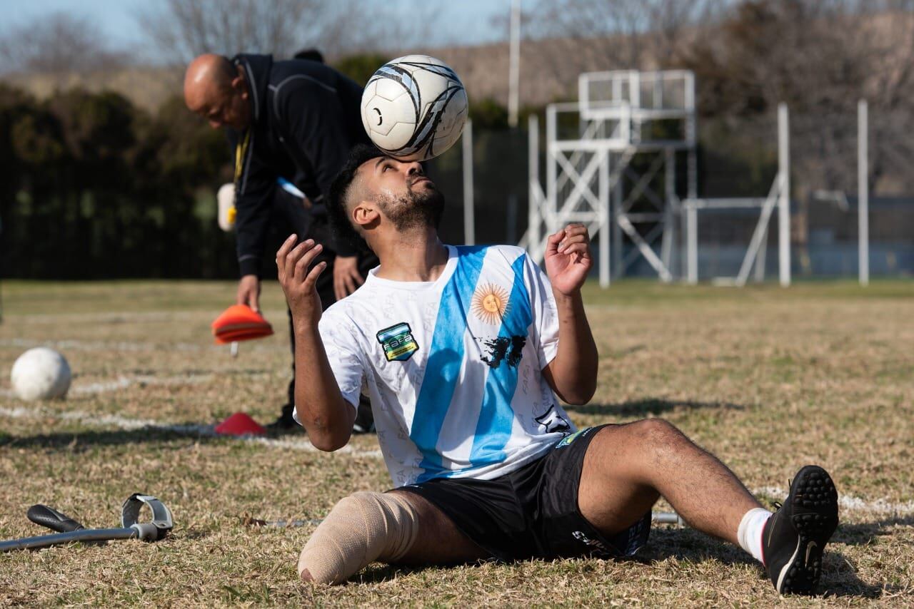 Emanuel Ortiz, uno de los cordobeses que juega en la selección. (Gentileza Emanuel Ortiz).