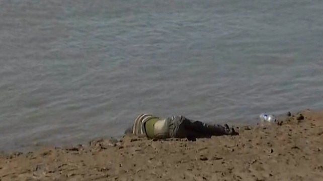 Encontraron un cuerpo flotando frente a la costa del río en General Lagos