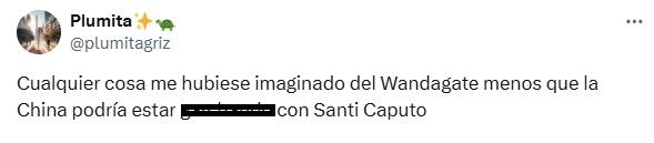 Repercusiones en redes sobre el supuesto vínculo entre la China y Santiago Caputo