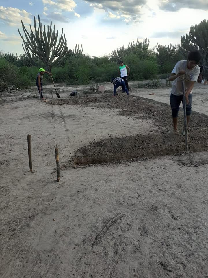 Comenzó la obra de construcción de una escuela para la comunidad formoseña