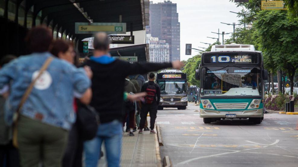 El paro de colectivos durará 24 horas.