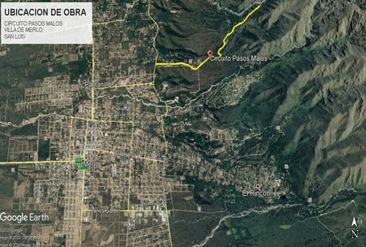 Licitan repavimentación ruta a Pasos Malos