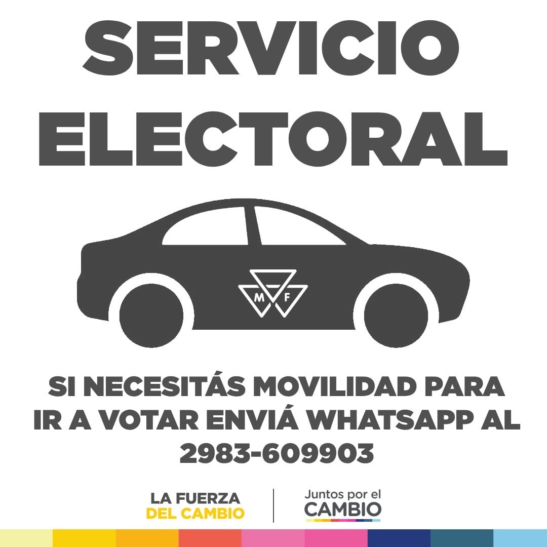 Servicio de movilidad para las elecciones