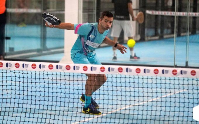 Cristian Gutiérrez estará en el World Padel Tour, reemplazando por lesión de su compañero, Fernando Belasteguín.