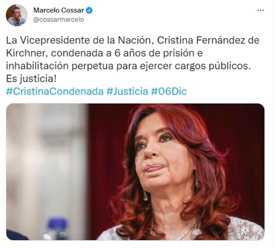 La reacción de los periodistas cordobeses ante la sentencia.