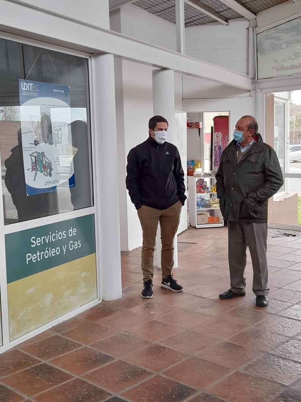 Visita del Intendente Carlos Sánchez al Parque Industrial de Bahía Blanca