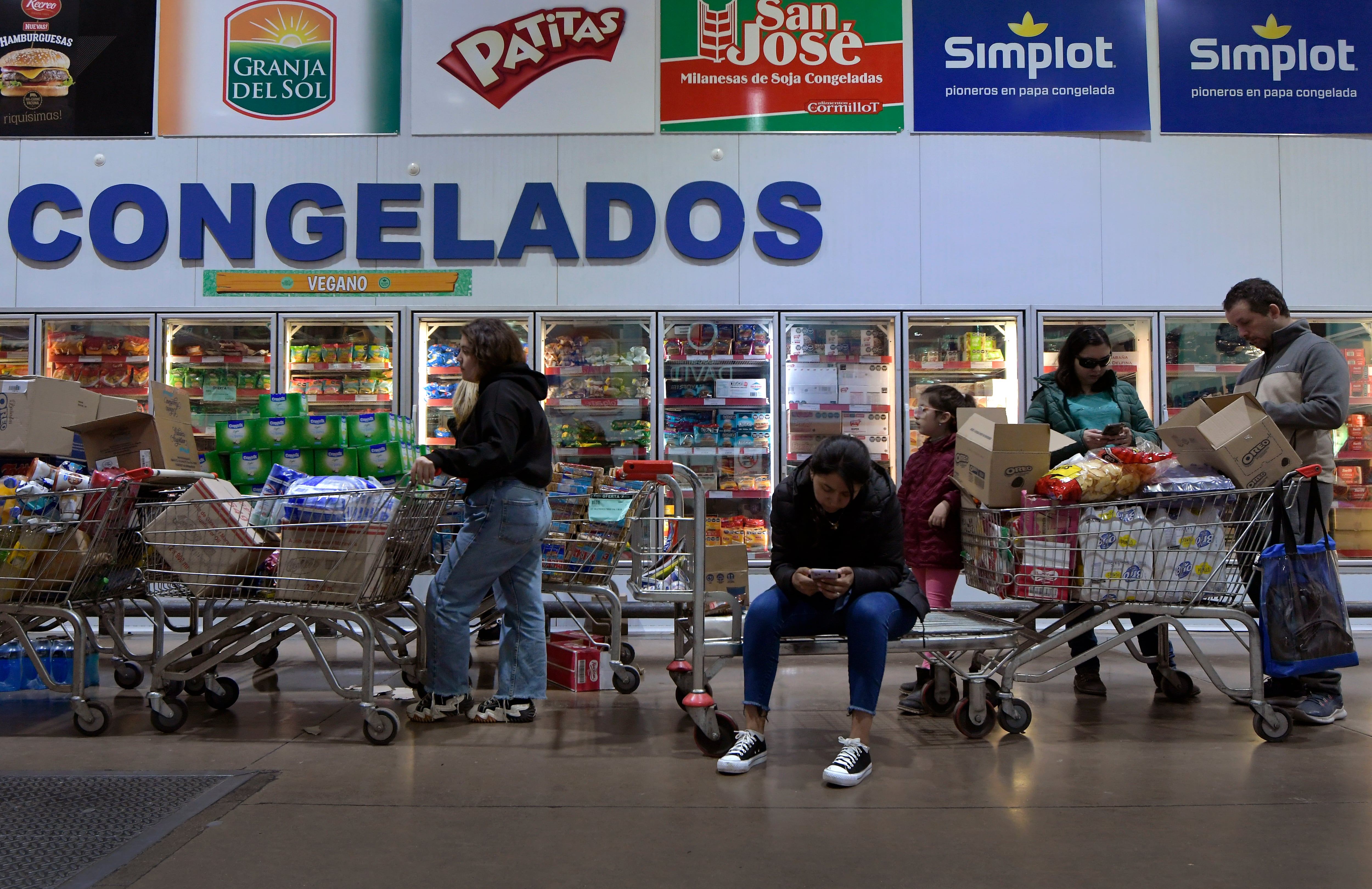 Alimentos, uno de los ítems que más crece con la inflación.
