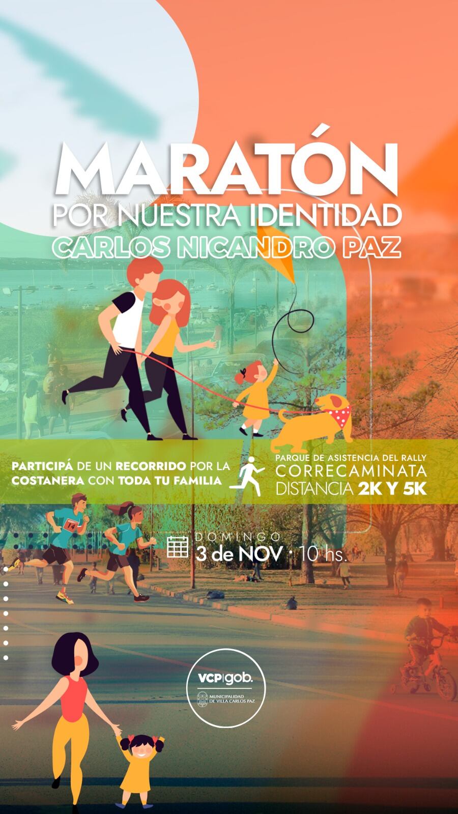 Maratón por la indentidad carlospacense.