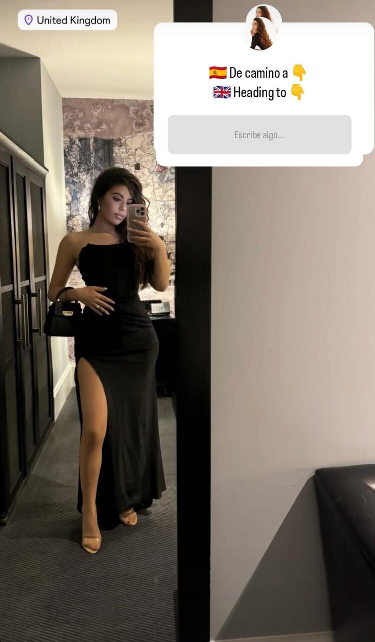 Sara Duque, la profe de inglés de Julián Álvarez, encendió Instagram con un vestido ultra escotado