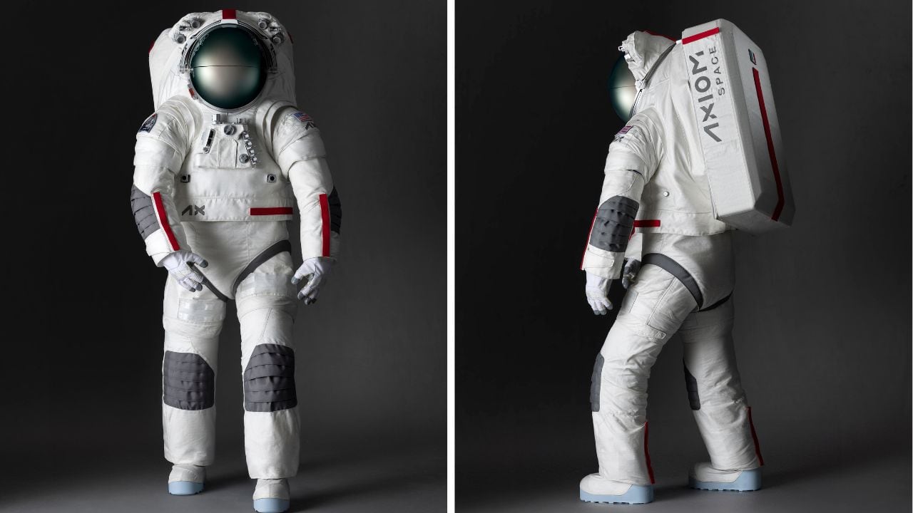 El traje espacial incluye un sistema de diagnóstico para garantizar la seguridad de los tripulantes.