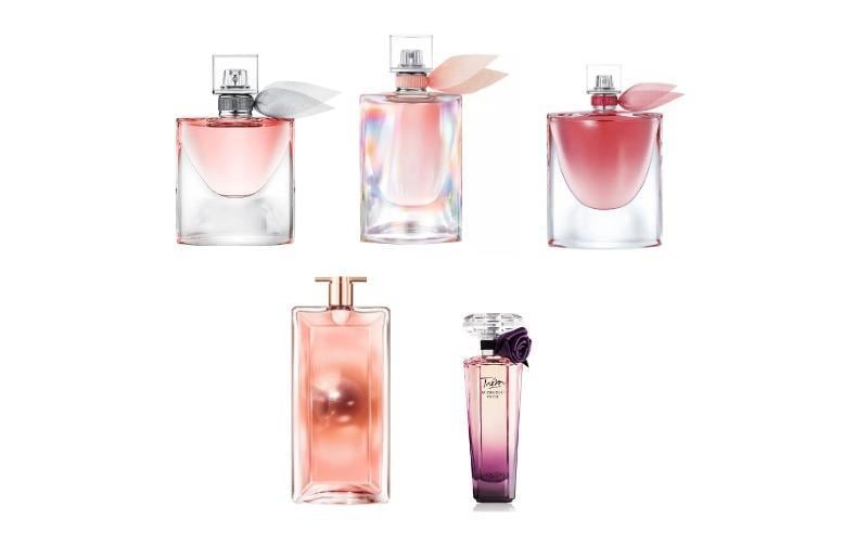 Los perfumes de Lancôme destacan por su elegancia y sofisticación.