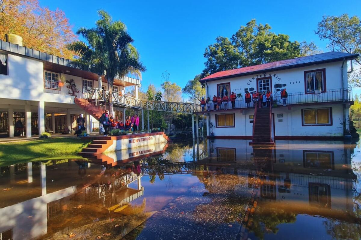 La odisea de ir a la escuela con inundaciones en el Delta entrerriano