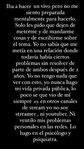 El comunicado de Sasha Ferro, tras la polémica de su novio Oky