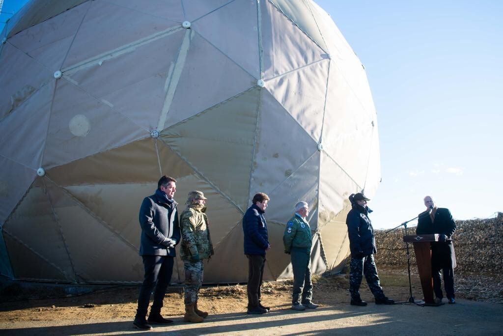 Radar inaugurado en Río Grande