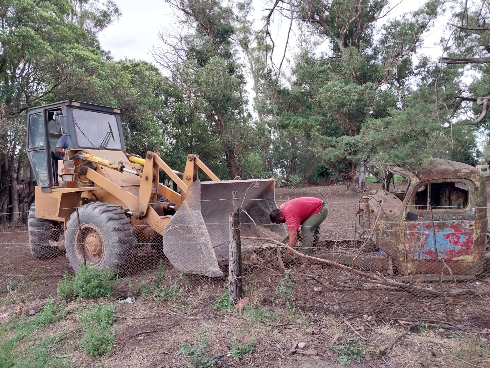 Sánchez recorrió en San Mayol el predio donde se emplazará el monumento al Circo Criollo