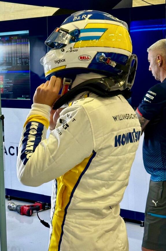 Franco Colapinto (Twitter Williams Racing)