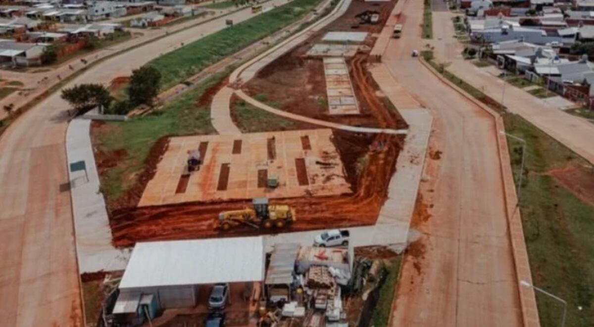 Itaembé Guazú tendrá un enorme Parque Lineal que ya se encuentra en plena realización