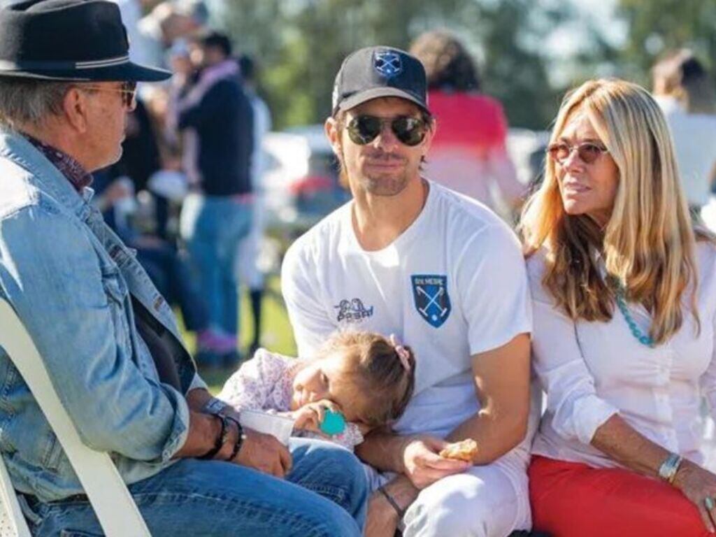 La foto que la Trilliza de Oro le dedicó a su hijo tras su accidente en una competencia de polo.