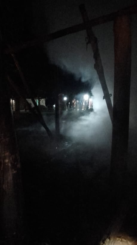 Presunto aguantadero se incendió por completo en Eldorado.