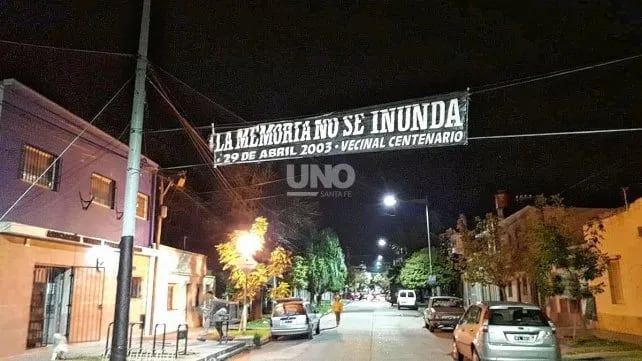 Se cumplen 19 años de la inundación de Santa Fe.