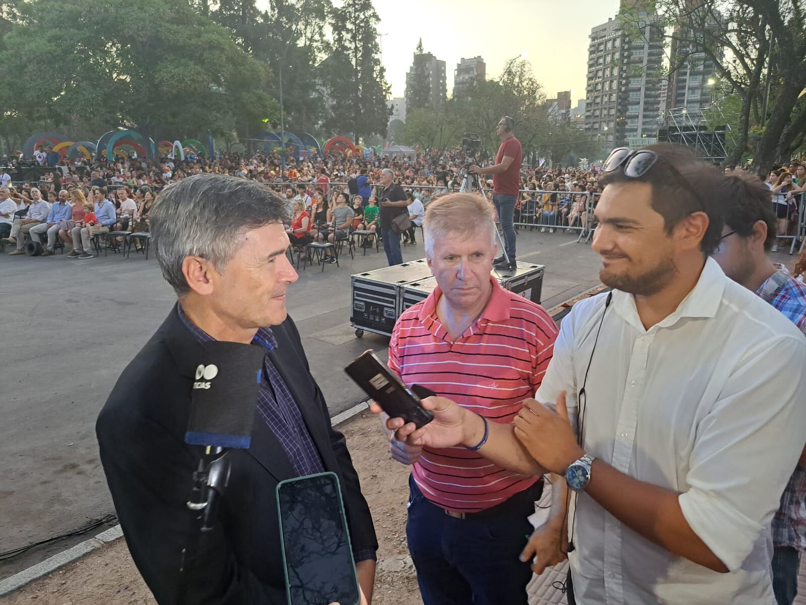 Daniel Passerini habló con los medios cordobeses este jueves.