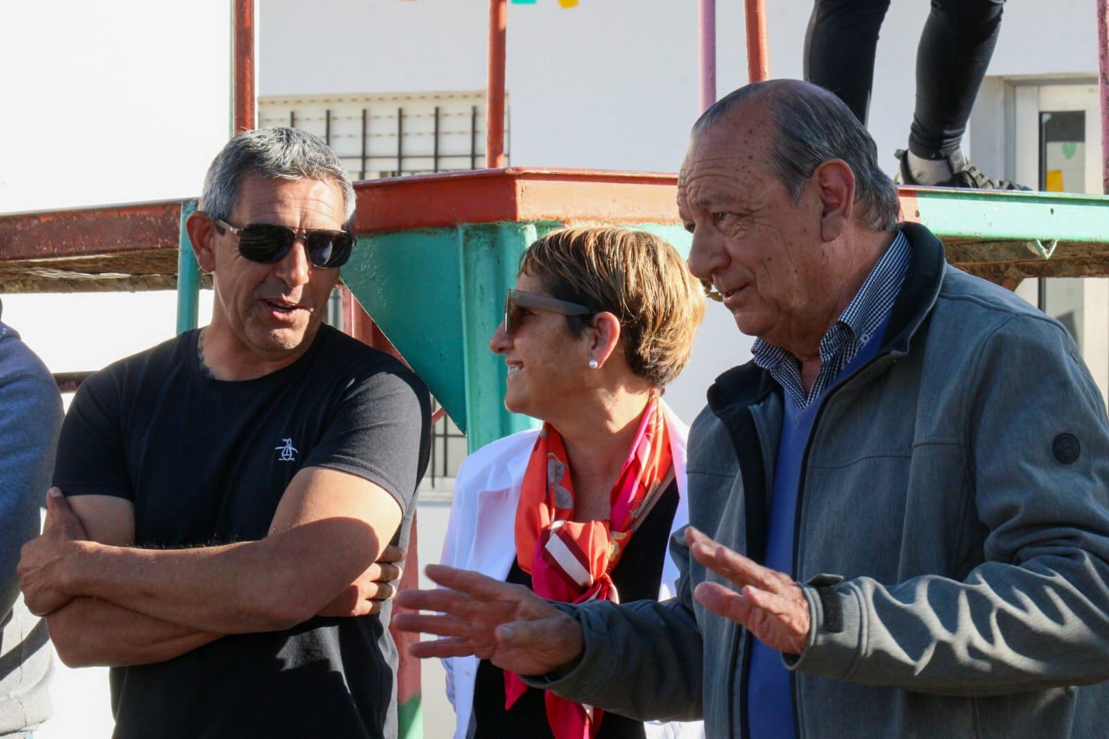 arlos Sánchez y Claudia Cittadino presentes en el aniversario de El Parquecito