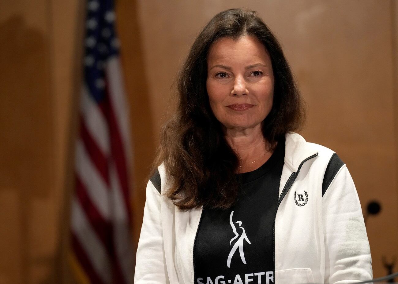 Fran Drescher, presidenta de SAG-AFTRA. (AP)