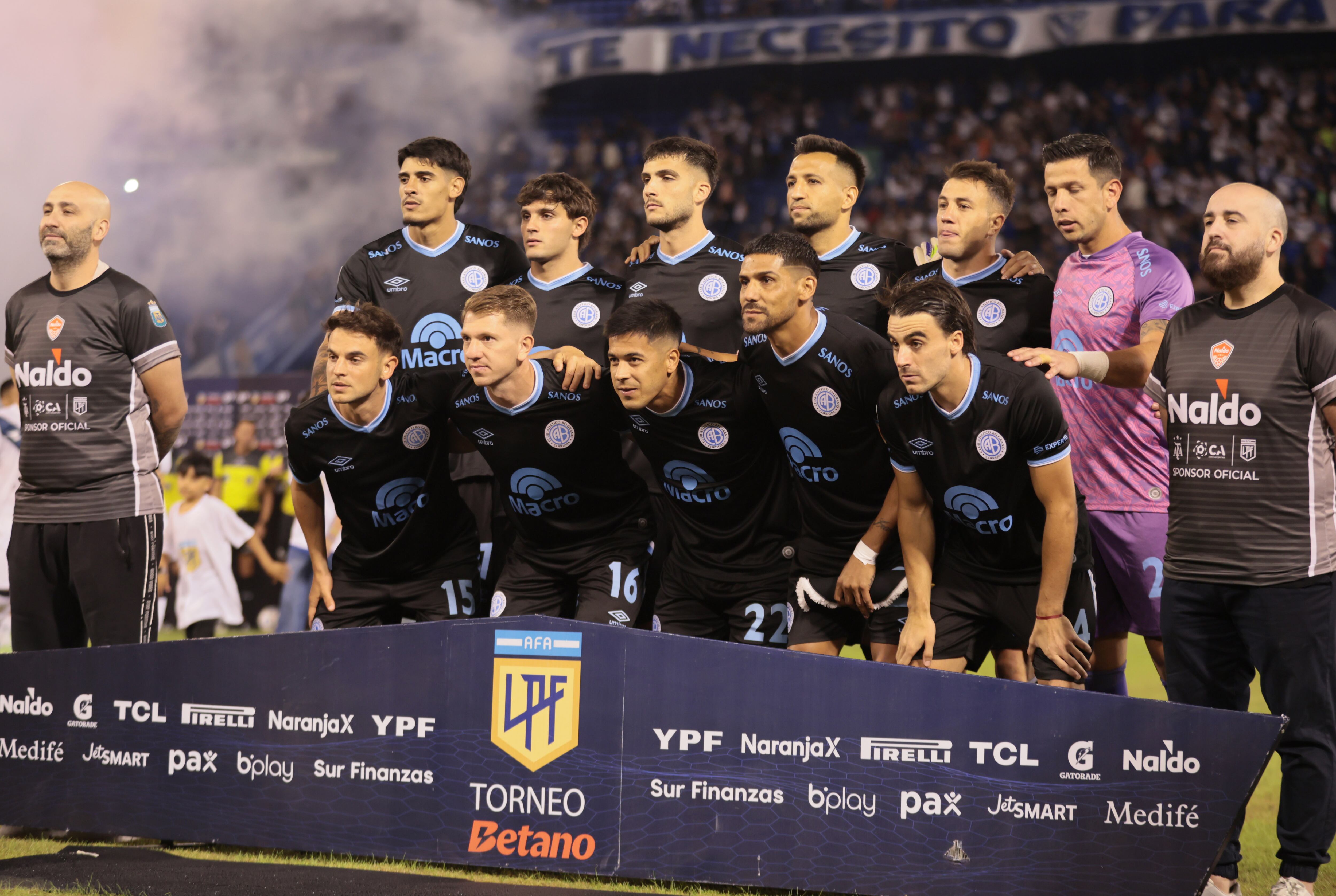 Belgrano visitó a Vélez por la fecha 19 de la Liga Profesional. (Fotobaires)