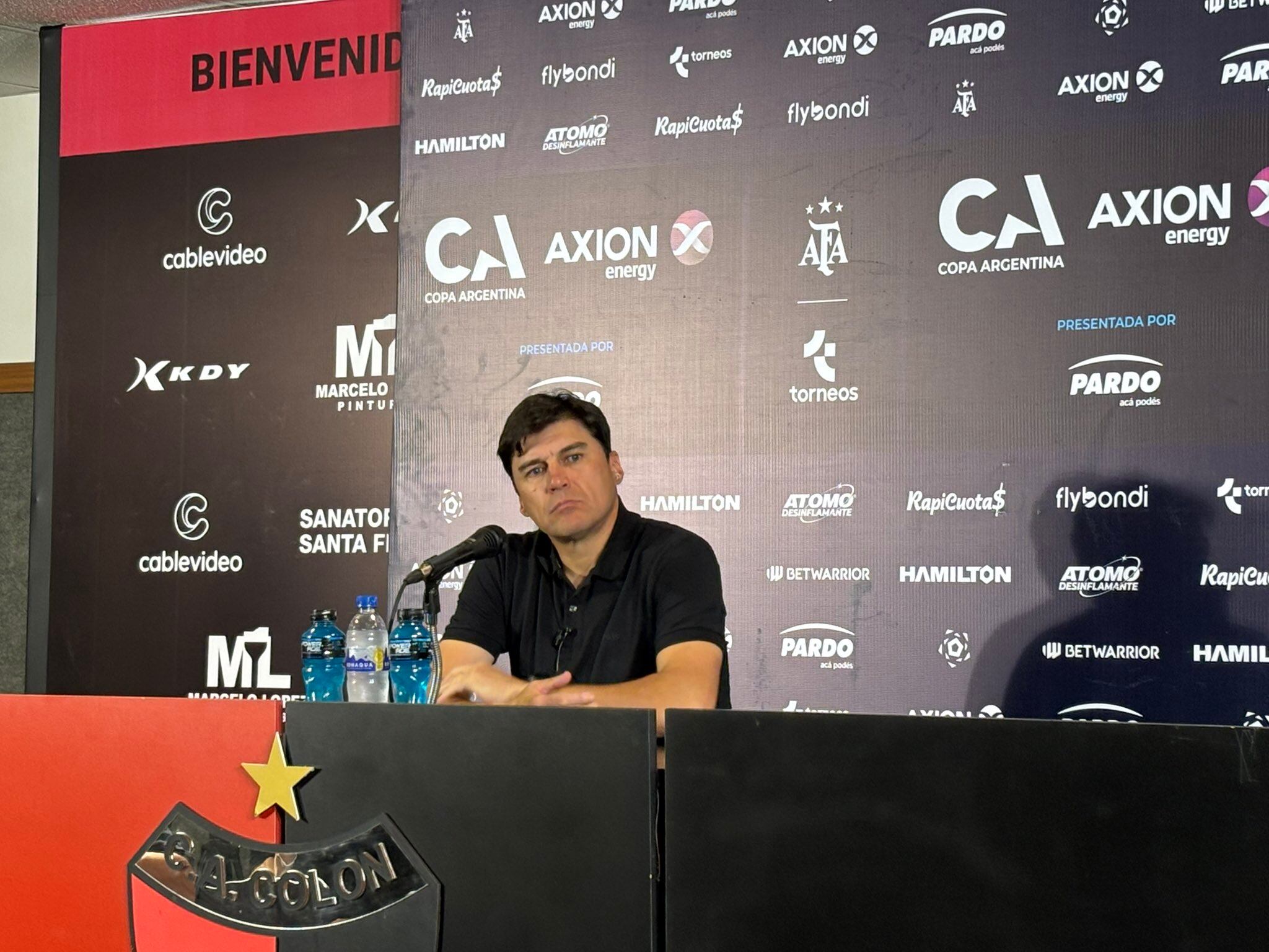 Alexander Medina, tras la eliminación de Talleres en Copa Argentina, ante Deportivo Armenio. (Prensa Talleres)