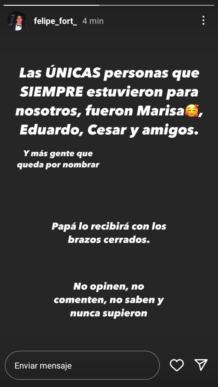 Las palabras de Felipe Fort tras la muerte de Gustavo Martínez.