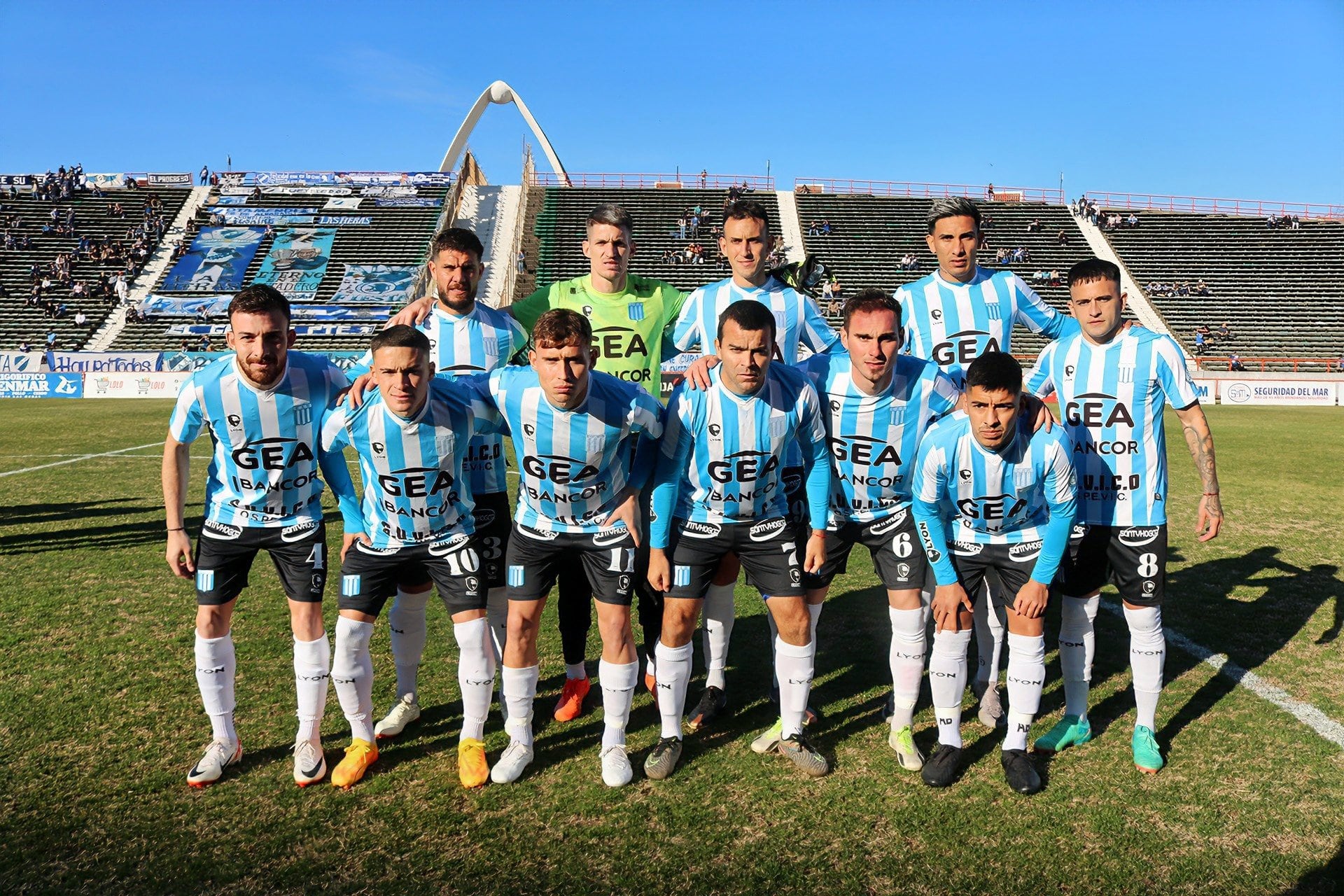 Los 11 de Racing para visitar a Alvarado, en Mar del Plata, por la Primera Nacional. (Prensa Racing)