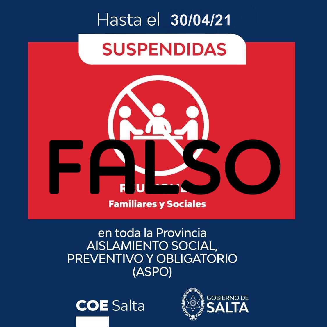 Información Falsa