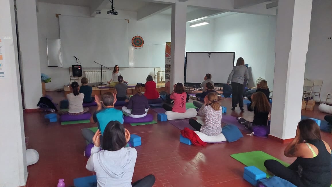 el 7mo Congreso de Yoga y Meditación en Tres Arroyos