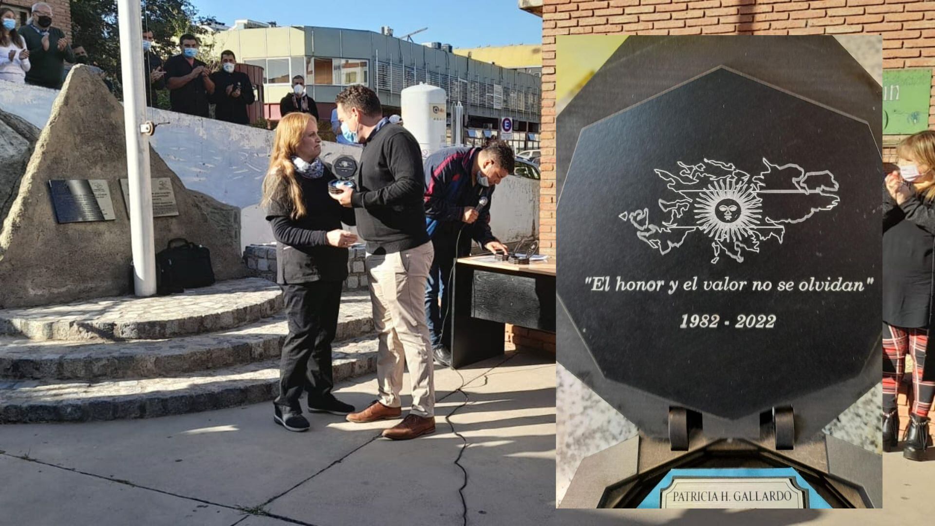 El último reconocimiento que recibió de la Municipalidad de Córdoba por su rol en la Guerra.