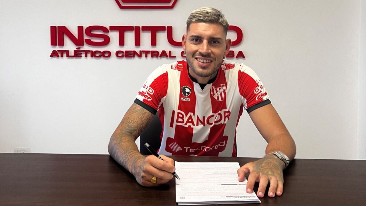 Leonel Mosevich es nuevo jugador de Instituto que se prepara para la Liga Profesional