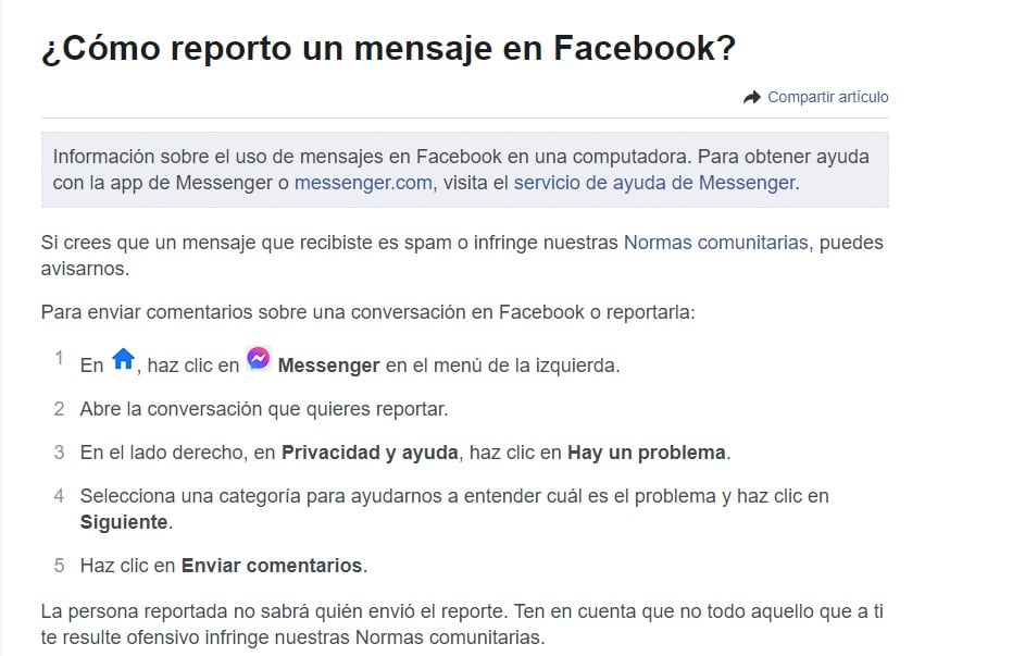 Creó una cuenta de Facebook para amenazarse a sí misma