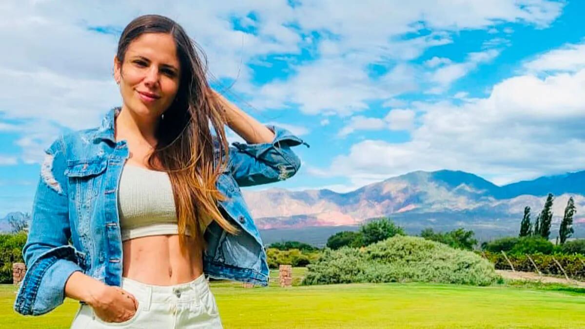 Body y brillos: el infartante look de Romina, la ex participante de Gran Hermano