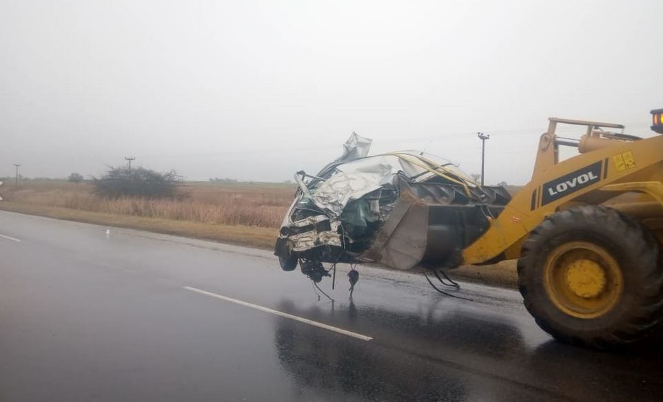 Accidente en Ruta 13 cercanias de Las Varillas