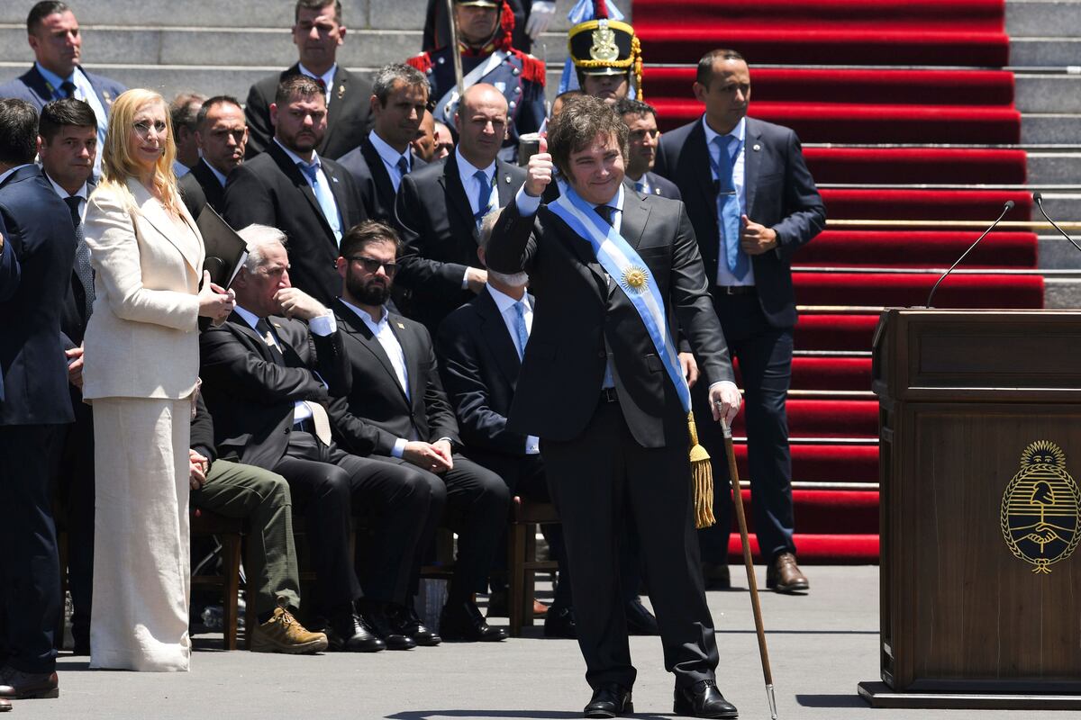 El texto completo del primer discurso de Javier Milei como Presidente