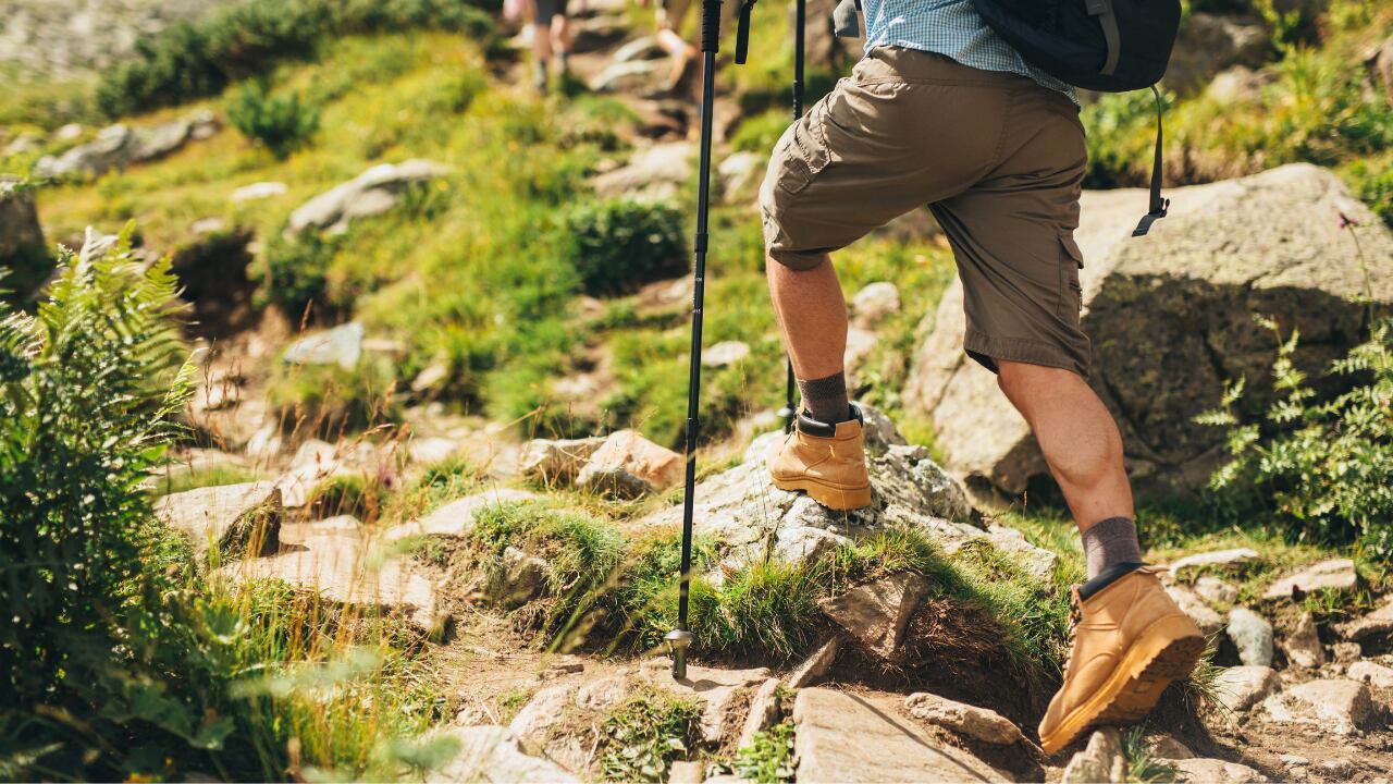 Hacer caminatas de altura es ideal para quemar más calorías.