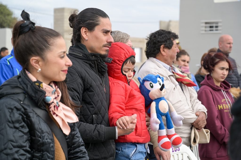 Entrega de viviendas en Arroyito