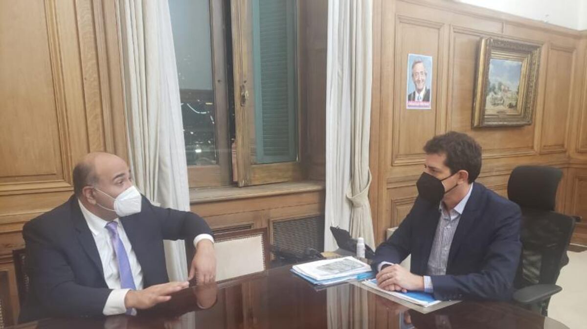 Manzur se reunió con “Wado” De Pedro y analizaron la situación epidemiológica