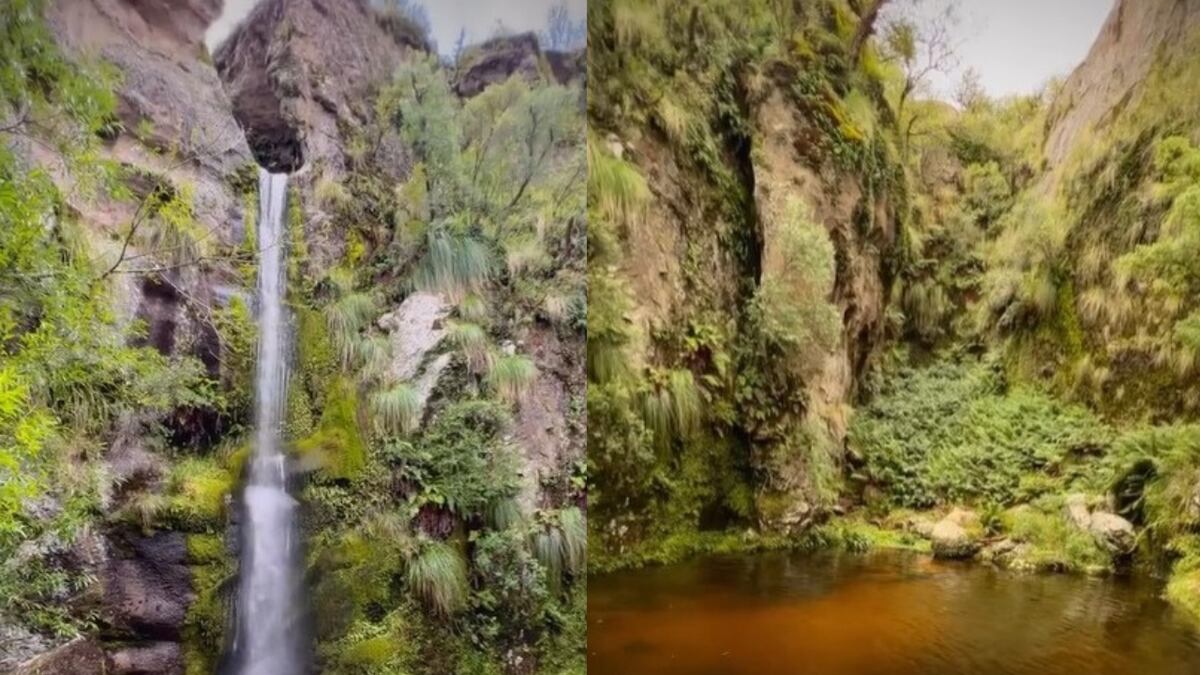 Cascada de agua cristalina: así es el maravilloso santuario oculto en Córdoba