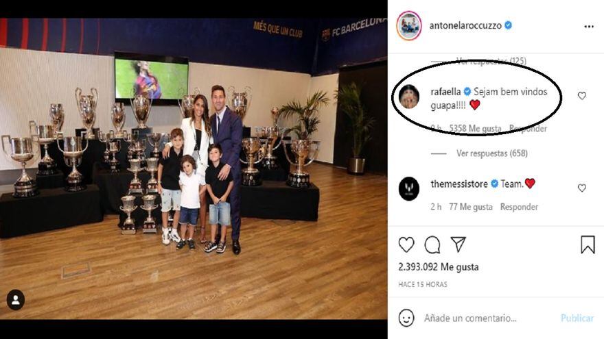 El mensaje de la hermana de Neymar a Antonela Roccuzzo.