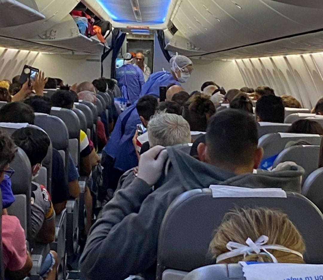 Vuelo desde Brasil a Argentina a horas del inicio de la cuarentena estricta en nuestro país.