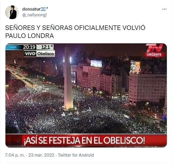 Los memes por "Plan A" y la vuelta de Paulo Londra