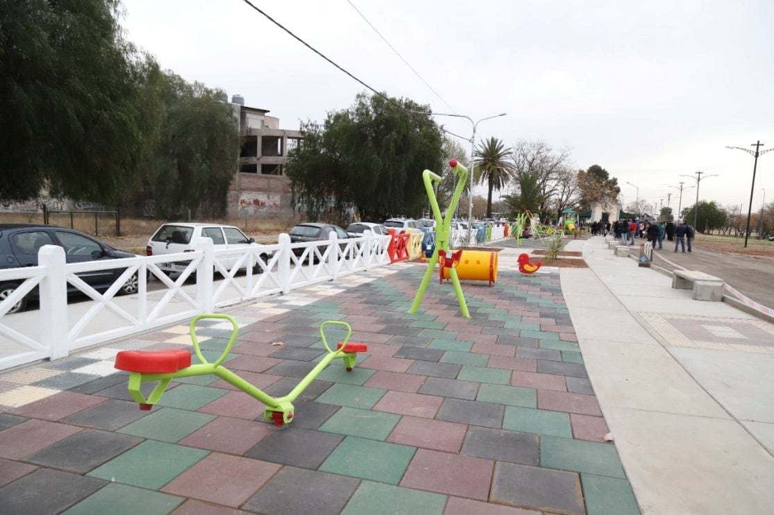 San Rafael cuenta con una Plaza de la Primera Infancia. Una iniciativa de Fudnación Arcor con la comuna.