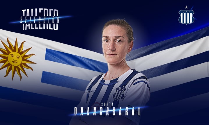 Sofía Oxandabarat vuelve a la selección uruguaya (Talleres)