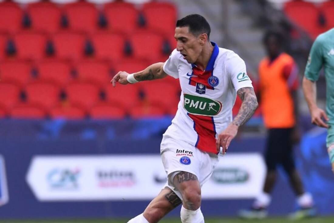 Ángel Di María tuvo una gran temporada en el PSG. (PSG).