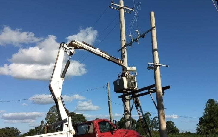 Nuevas subestaciones de energía en Santa Ana e Itacaruaré